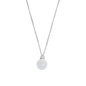 Pearl and Diamond Necklace