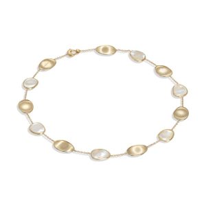 Marco Bicego "Lunaria" mother of pearl necklace 16.5"