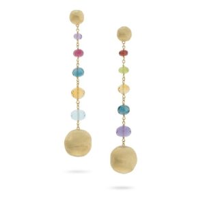 Marco Bicego "Africa" long drop earrings