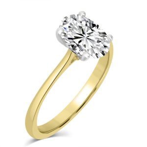 Oval Diamond Ring