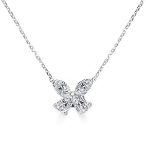 Diamond "butterfly" pendant 0.24ct