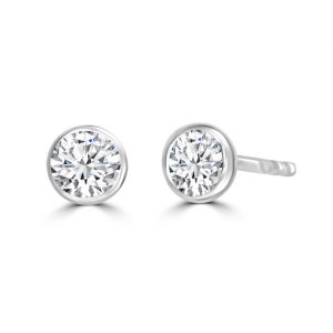 Diamond stud earrings 0.32ct