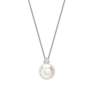 South Sea pearl and diamond pendant