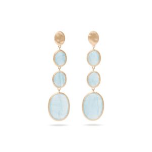 Marco Bicego "Siviglia" Aquamarine drop earrings