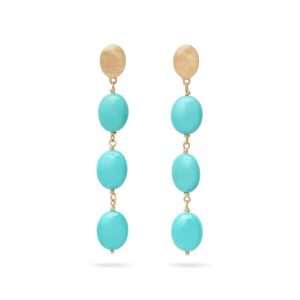 Marco Bicego turquoise "Siviglia" drop earrings