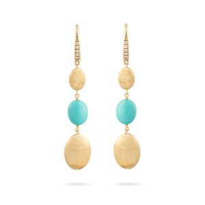 Marco Bicego turquoise "Siviglia" drop earrings