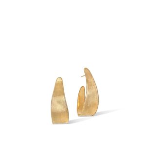 Marco Bicego "Lunaria" curved hoop earrings